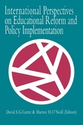 Cover: International Perspectives On Educational Reform And Policy Implementation - Routledge