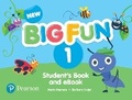Cover: New Big Fun - (AE) - 2nd Edition (2019) - Student Book & eBook with Online Practice - Level 1 - Pearson Education Limited