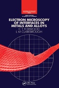 Cover: Electron Microscopy of Interfaces in Metals and Alloys - CRC Press