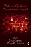 Cover: Distinctive Qualities in Communication Research - Routledge