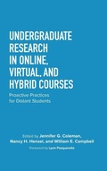 Cover: Undergraduate Research in Online, Virtual, and Hybrid Courses - Stylus Publishing