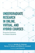 Cover: Undergraduate Research in Online, Virtual, and Hybrid Courses - Stylus Publishing