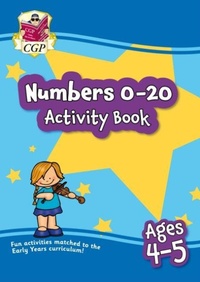 Enlarge image Cover: Numbers 0-20 Activity Book for Ages 4-5 (Reception) - Coordination Group Publications Ltd (CGP)