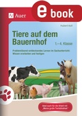 Cover: Tiere auf dem Bauernhof - Auer Verlag