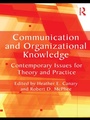 Cover: Communication and Organizational Knowledge - Routledge