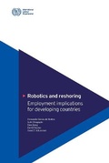 Cover: Robotics and Reshoring - International Labour Office