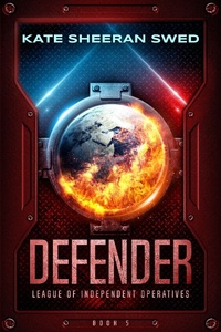 Enlarge image Cover: Defender (League of Independent Operatives, #5) - Spells & Spaceships Press