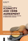 Cover: Iconicity and Verb Agreement - De Gruyter Mouton