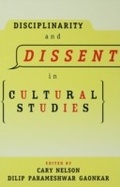 Cover: Disciplinarity and Dissent in Cultural Studies - Routledge