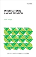 Cover: International Law of Taxation - OUP eBook
