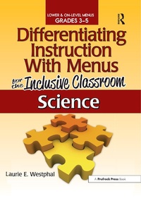 Enlarge image Cover: Differentiating Instruction With Menus for the Inclusive Classroom - Routledge