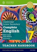Cover: Cambridge Lower Secondary Complete English 7: Teacher Handbook (Second Edition) - Oxford University Press