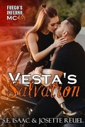 Cover: Vesta's Salvation (Fuego's Inferno MC) - Evanlea Publishing