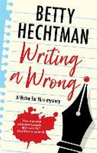 Enlarge image Cover: Writing a Wrong - Severn House