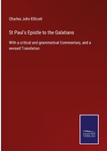Cover: St Paul's Epistle to the Galatians - Outlook