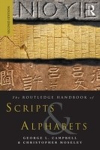 Abbildung von: The Routledge Handbook of Scripts and Alphabets - Routledge