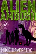 Cover: Alien Ambush (Captain Liz Laika Mysteries, #2) - Ranch Dog Entertainment, LLC