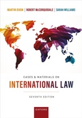 Cover: Cases & Materials on International Law - Oxford University Press