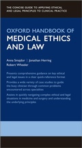 Cover: Oxford Handbook of Medical Ethics and Law - Oxford University Press