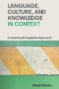 Cover: Language, Culture and Knowledge in Context - Equinox Publishing Ltd