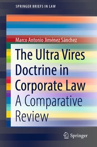 Abbildung von: The Ultra Vires Doctrine in Corporate Law - Springer