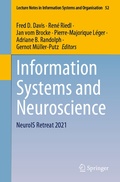 Cover: Information Systems and Neuroscience - Springer
