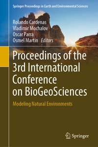 Enlarge image Cover: Proceedings of the 3rd International Conference on BioGeoSciences - Springer