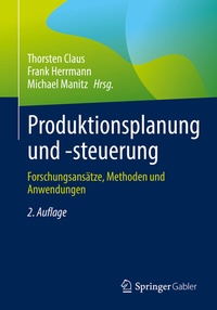 Abbildung von: Produktionsplanung und -steuerung - Springer Gabler