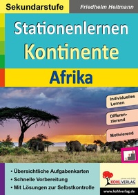 Abbildung von: Stationenlernen Kontinente / Afrika - KOHL VERLAG Der Verlag mit dem Baum