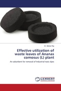 Cover: Effective utilization of waste leaves of Ananas comosus (L) plant - LAP Lambert Academic Publishing