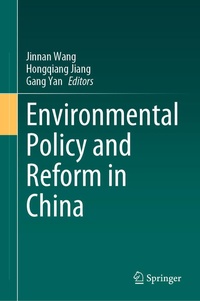 Enlarge image Cover: Environmental Policy and Reform in China - Springer