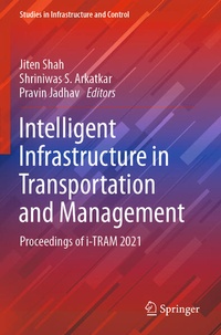 Enlarge image Cover: Intelligent Infrastructure in Transportation and Management - Springer