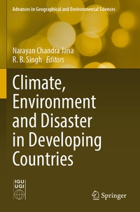 Enlarge image Cover: Climate, Environment and Disaster in Developing Countries - Springer