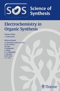 Cover: Electrochemistry in Organic Synthesis - Thieme