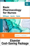 Cover: Claytons Basic Pharmacology for Nurses, 19e Text and Study Guidepackage - Elsevier