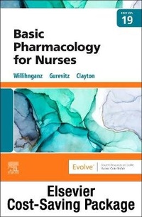 Enlarge image Cover: Claytons Basic Pharmacology for Nurses, 19e Text and Study Guidepackage - Elsevier