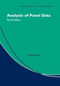 Cover: Analysis of Panel Data - Cambridge University Press