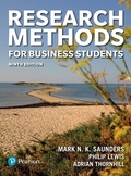 Cover: Research Methods for Business Students - Pearson Education Limited