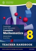 Cover: Cambridge Lower Secondary Complete Mathematics 8: Teacher Handbook (Second Edition) - Oxford University Press