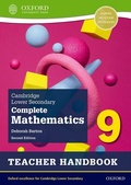 Cover: Cambridge Lower Secondary Complete Mathematics 9: Teacher Handbook (Second Edition) - Oxford University Press