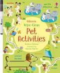 Cover: Wipe-Clean Pet Activities - Usborne Publishing Ltd