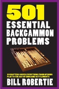 Cover: 501 Essential Backgammon Problems - Cardoza Publishing,U.S.