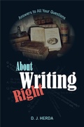 Cover: About Writing Right - About Writing Right