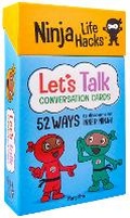 Cover: Ninja Life Hacks: Let's Talk Conversation Cards - Insight Kids