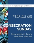 Cover: Consecration Sunday Stewardship Team Member Manual - Abingdon Press
