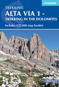 Cover: Alta Via 1 - Trekking in the Dolomites - Cicerone Press
