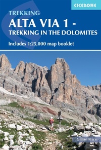 Abbildung von: Alta Via 1 - Trekking in the Dolomites - Cicerone Press