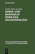 Cover: Minna von Barnhelm oder das Soldatengl&uuml;ck - De Gruyter