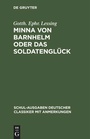 Cover: Minna von Barnhelm oder das Soldatenglück - De Gruyter