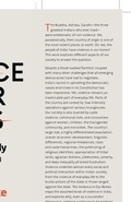 Cover: The Violence in Our Bones - Aleph Book Company